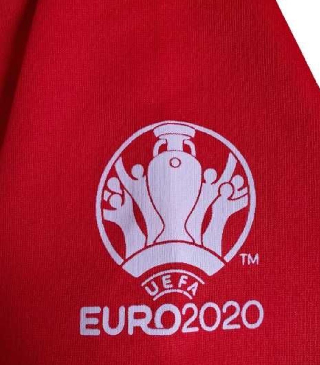 Koszulka piłkarska sportowa Uefa Euro 2020 Polska biało-czerwona 146