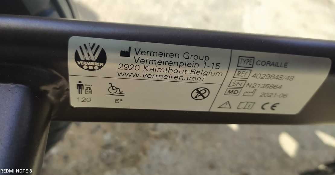 Wózek inwalidzki _ Vermeiren Coraille