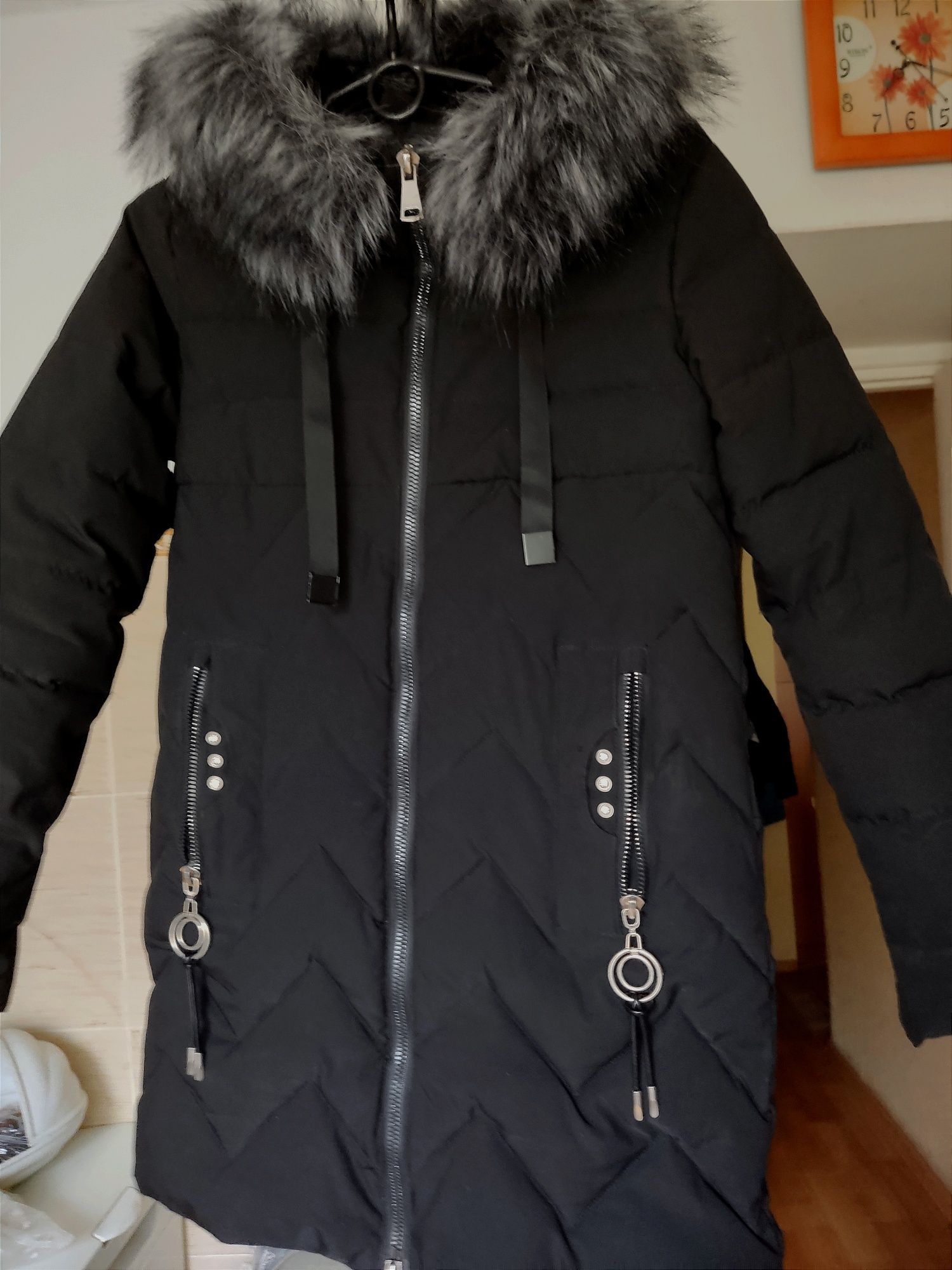 Зимова куртка на ріст 1.50-1.60