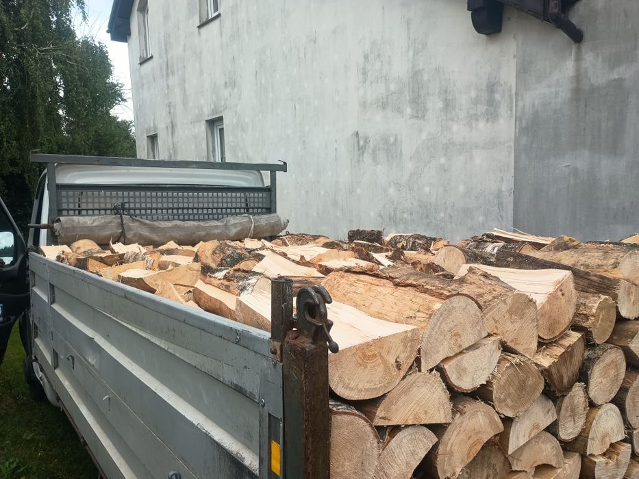 BRZOZA drewno kominkowe opałowe TRANSPORT do klienta. olcha