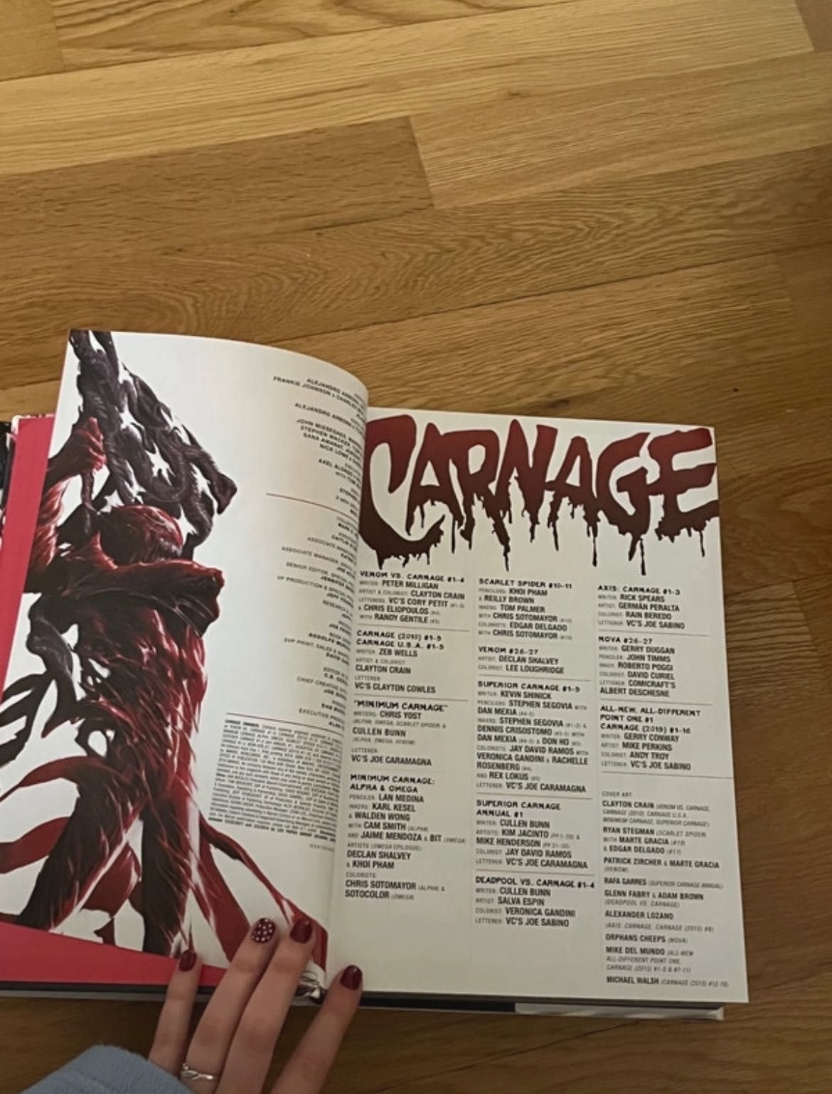 Carnage Omnibus MARVEL Venom banda desenhada