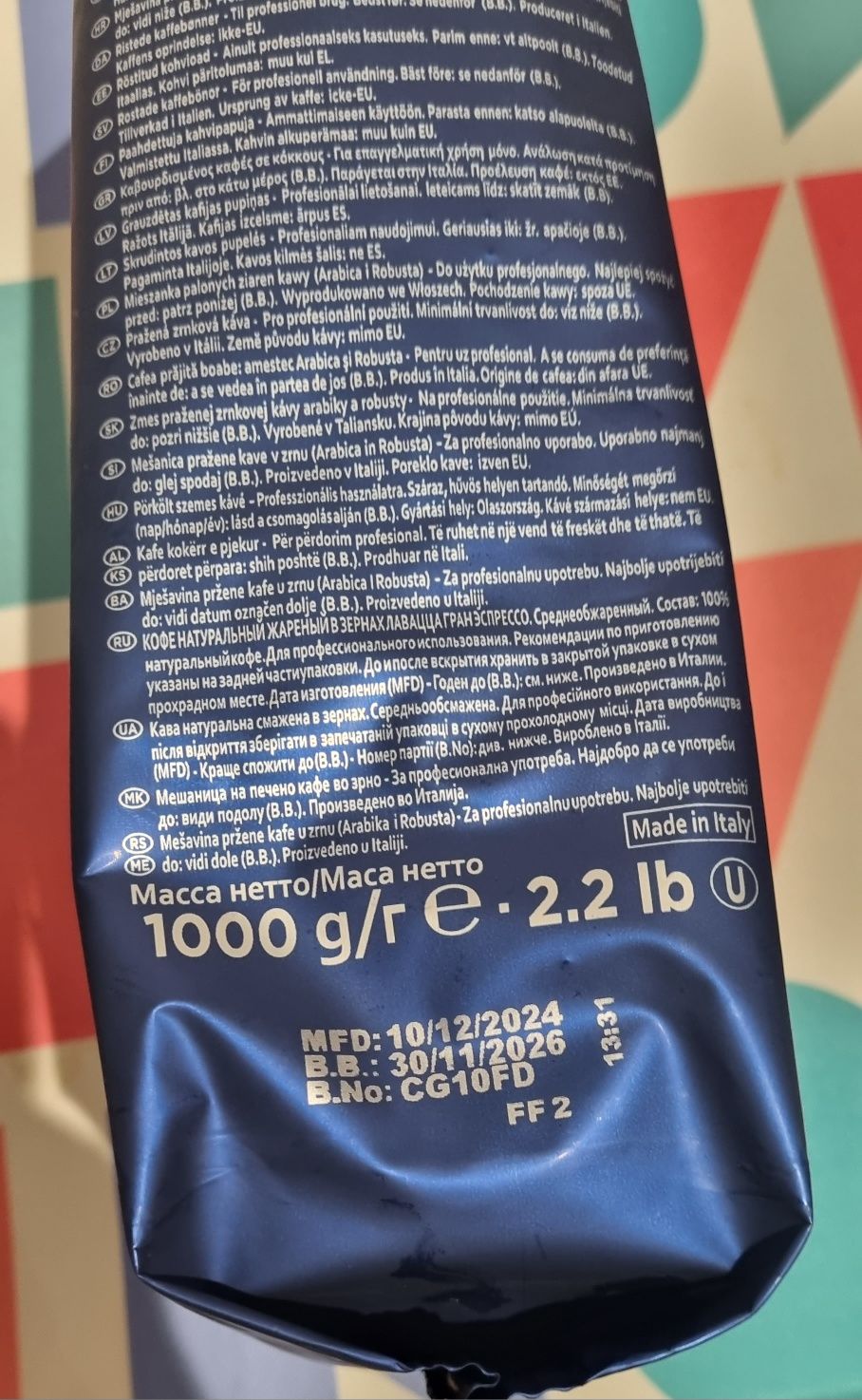 Kawa ziarnista Lavazza Gran Espresso 1kg