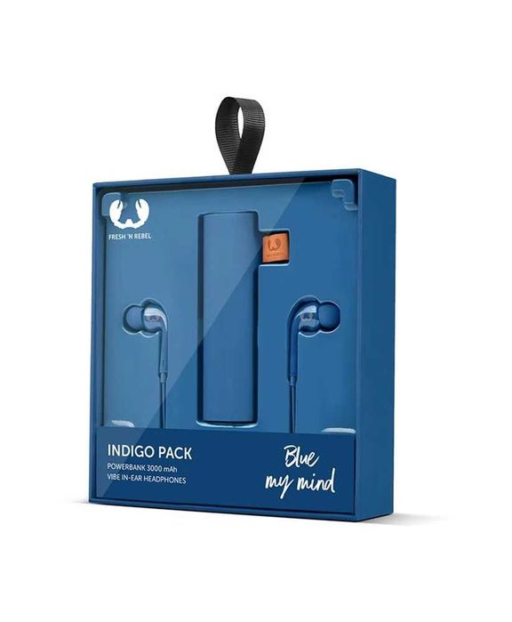 Fones Auriculares Vibe com PowerBank 3000mAh - Fresh 'N Rebel