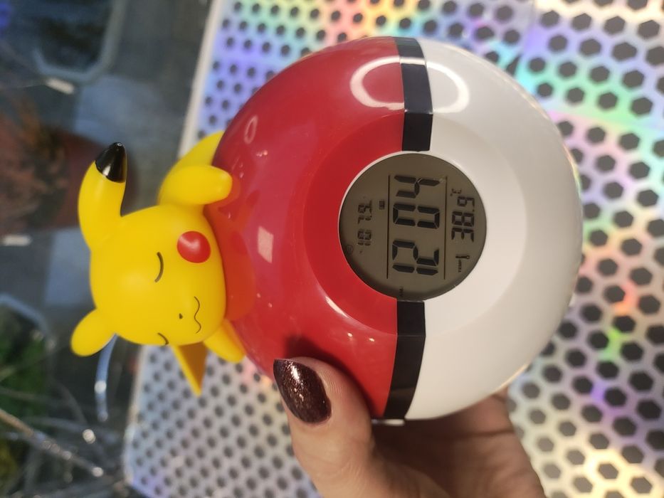 Lampka nocna zegar Pokemon