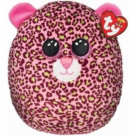 Squish-a-boos Lainey Różowy Leopard 22cm, Ty