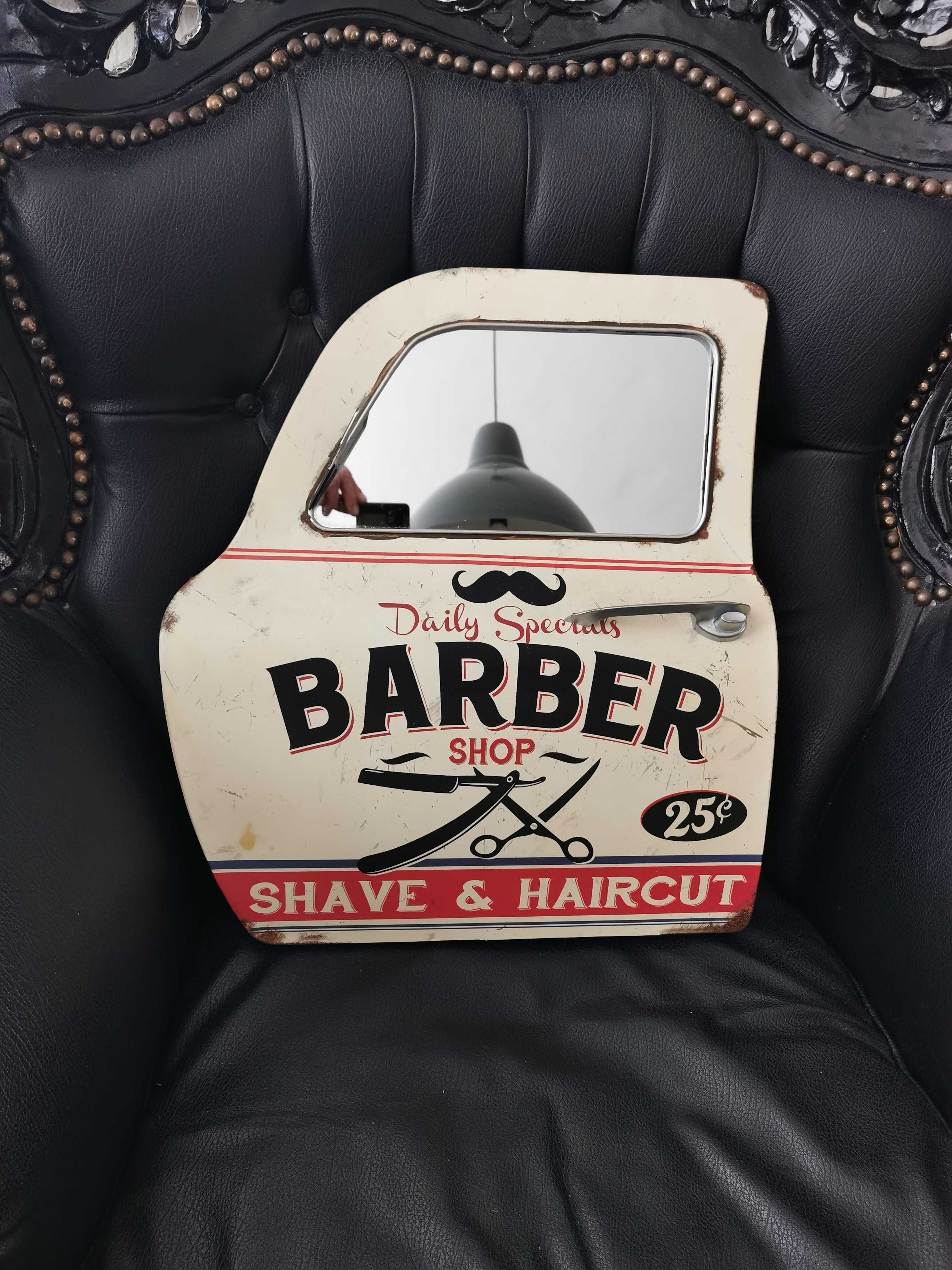 Barber Salon Shop Piękna Dekoracja Retro Vintage