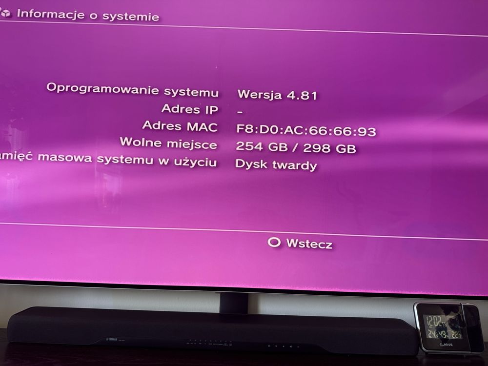 Play Station 3 plus gry plus dwa pady .