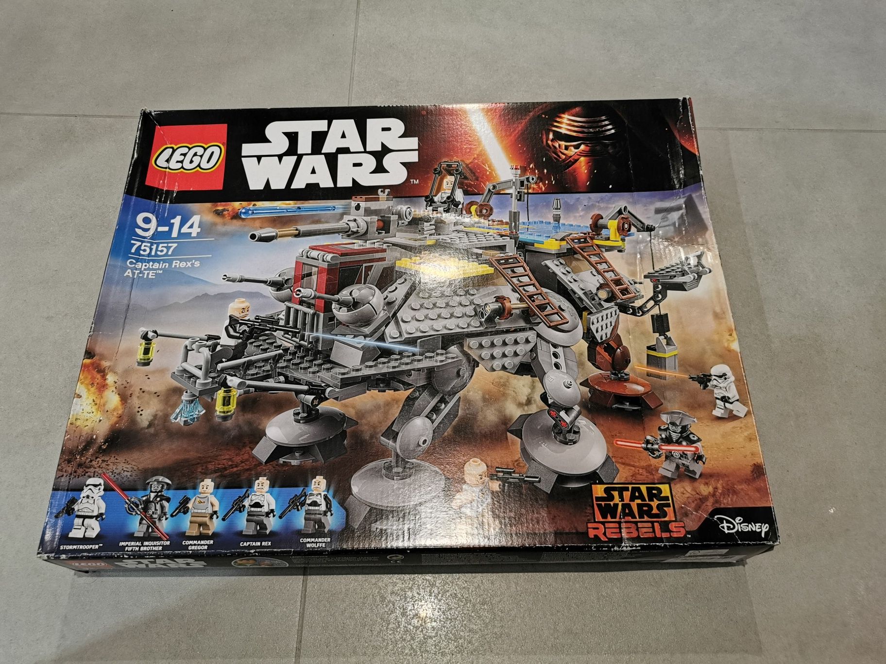 LEGO Star Wars 75157 AT-TE kapitana Rexa