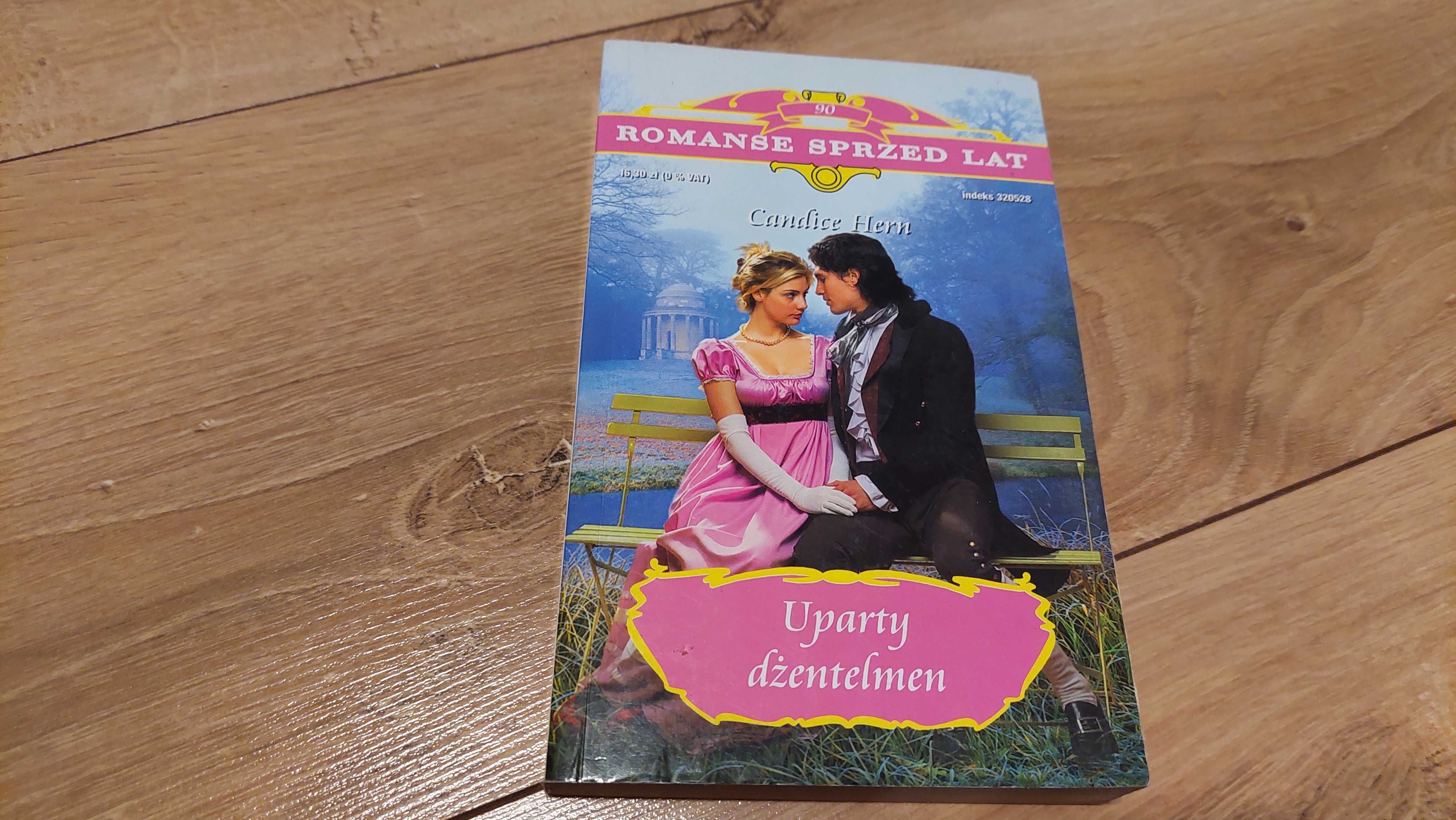 książka ROMANS - Uparty dżentelmen - Candice Hern - romanse sprzed lat