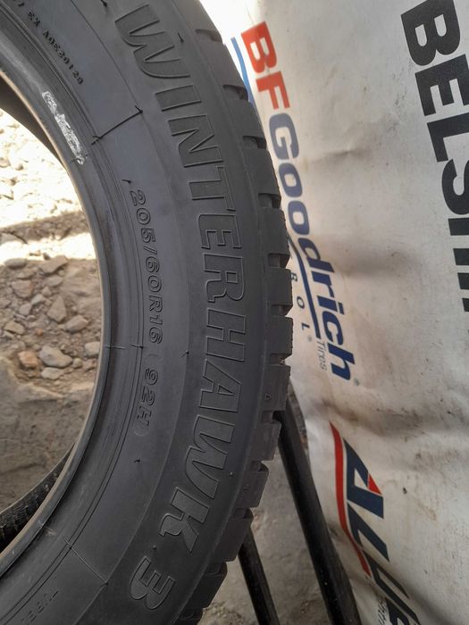 Зимові шини 205/60 R16 Firestone winterhawk 3 7,5мм
