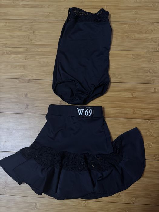 Комплект для балтних танців, бейсік, костюм, спідниця, боді