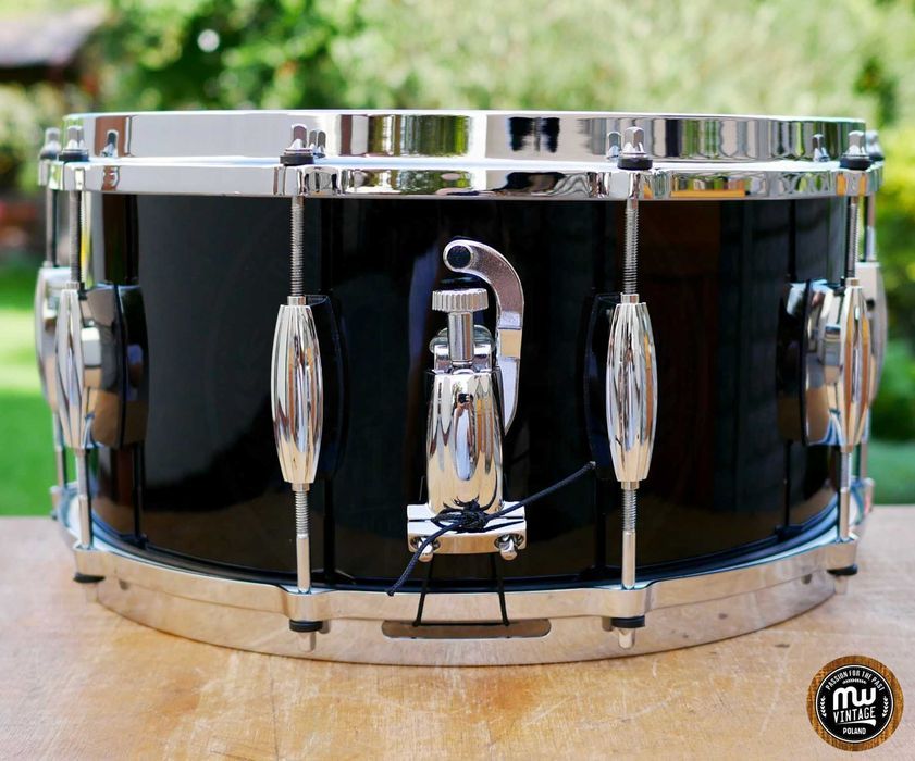 Werbel Gretsch Square Badge Jasper 14” x 7” Nr 1 Fat Flying Vintage ‼️