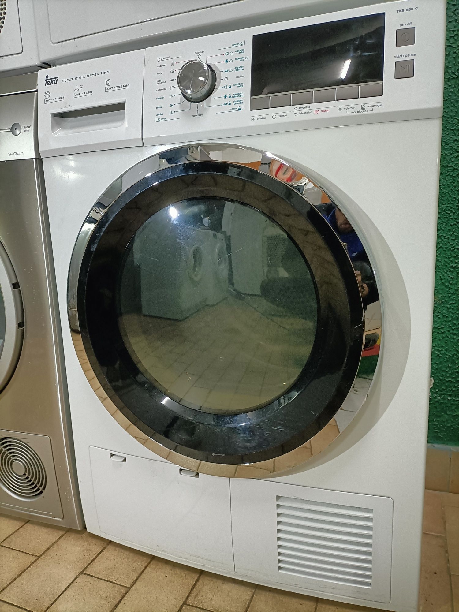 Máquinas de secar roupa bomba de calor A+