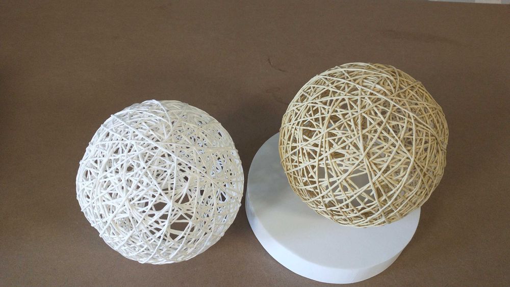 Klosze rattanowe ręcznie tkane okrągłe pokrycie lampy