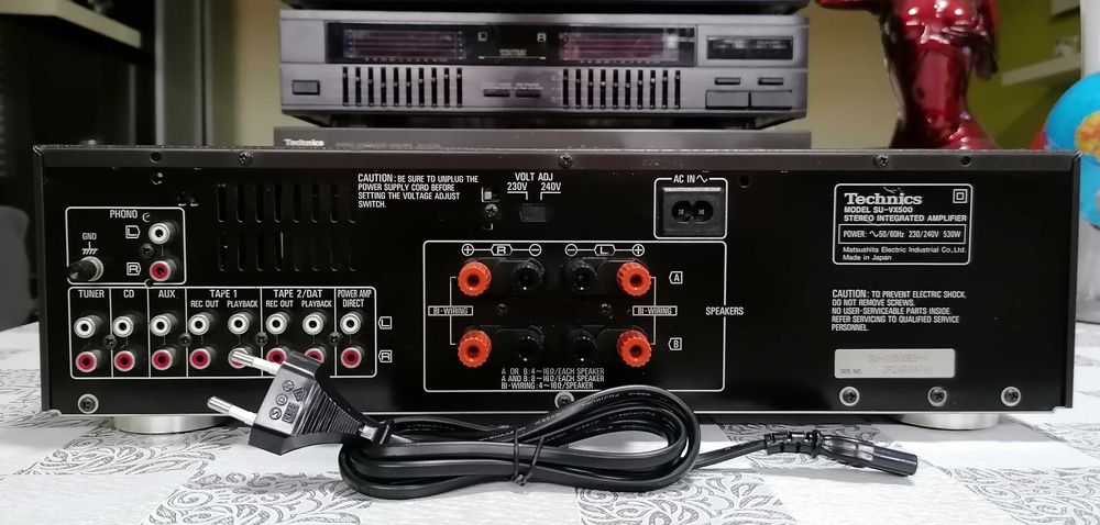 Amplificador Technics SU-VX500 VC-4 Amplifier Systrem; Class AA