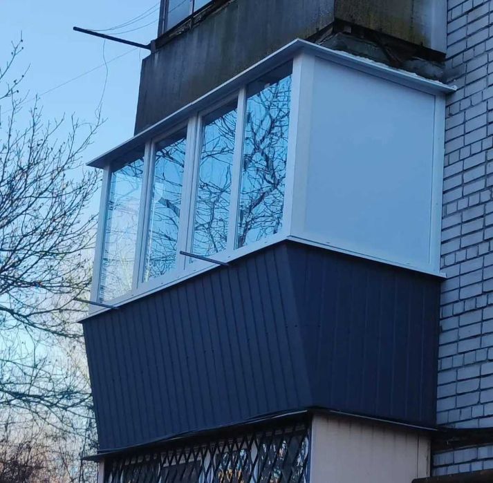 Монтаж Балкона з нуля Деснянський р-н Балкон під ключ, ДОСВІД 17 років