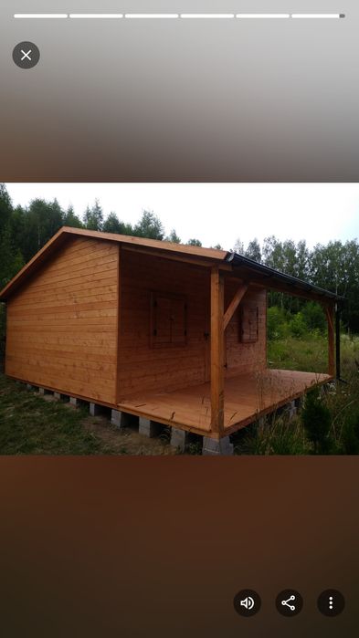 Domek letniskowy 6x7