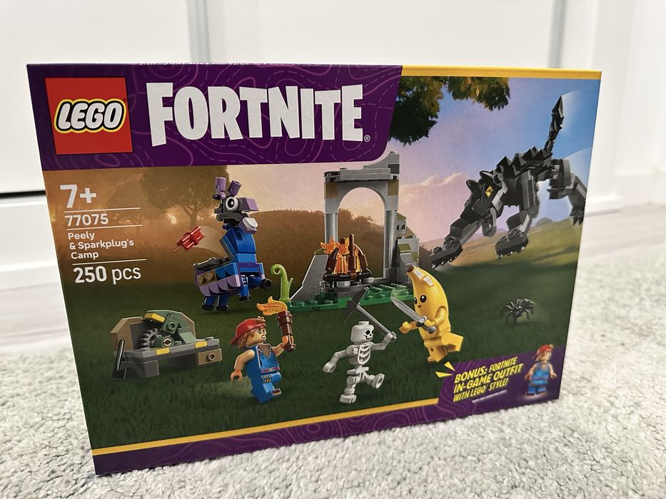 Lego Fortnite 77075 Peely and Sparkplugs [novo] [selado]