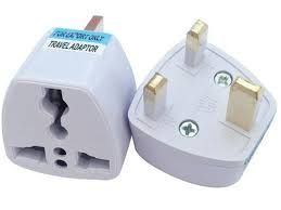 Adapter Wtyczka Przejściówka Redukcja PL / UK POLSKO - ANGIELSKA
