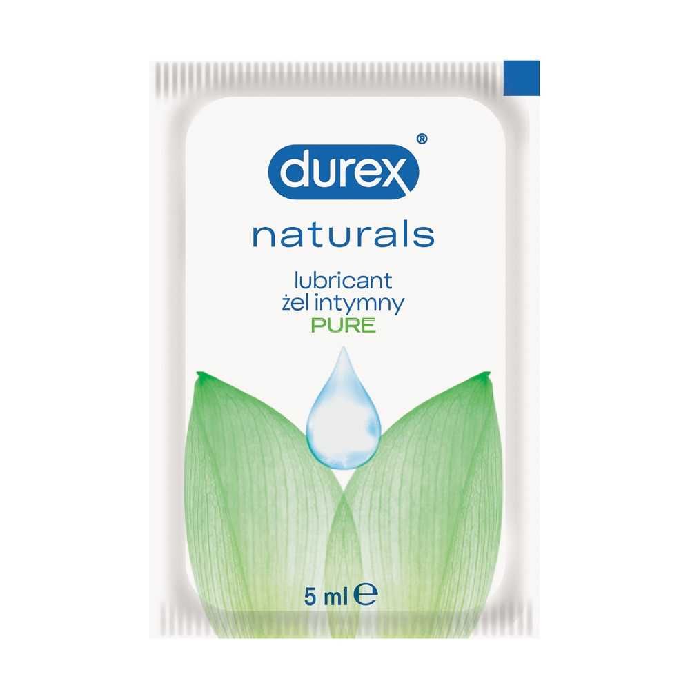 Lubrykant Durex Naturals Pure 6x 5 ml żel intymny saszetka