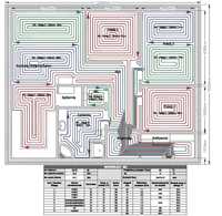Ogrzewanie podłogowe, Projekt ogrzewania podłogowego