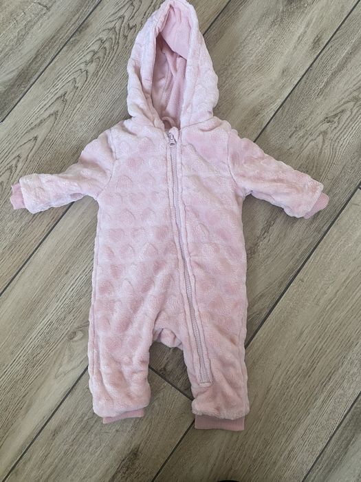 Kombinezon welurowy na zime/wiosne polarowy
