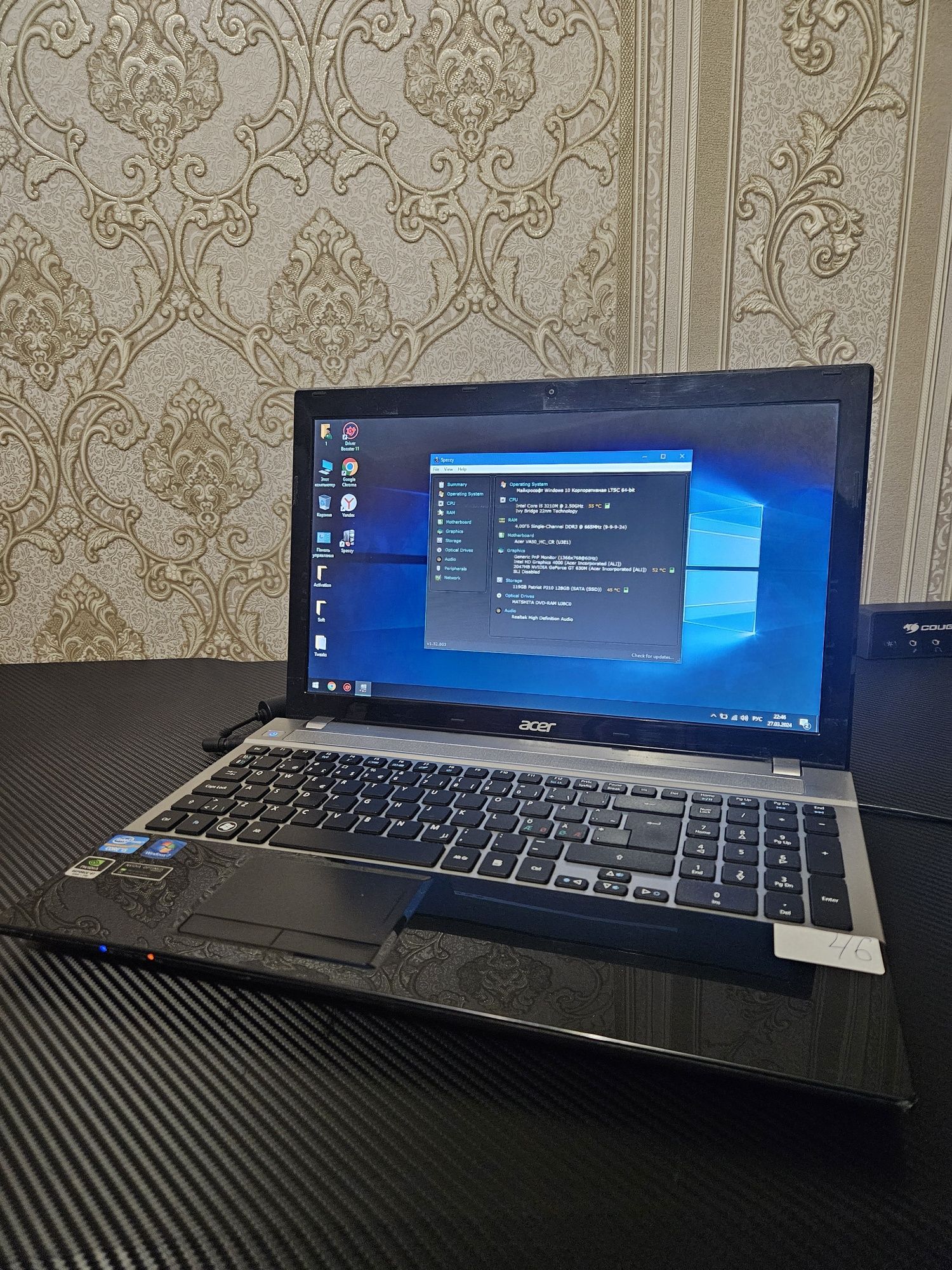 Стильний Acer 17.3" | i5 3210M | 4gb ram | Nvidia GT 630M 2gb | 120ssd