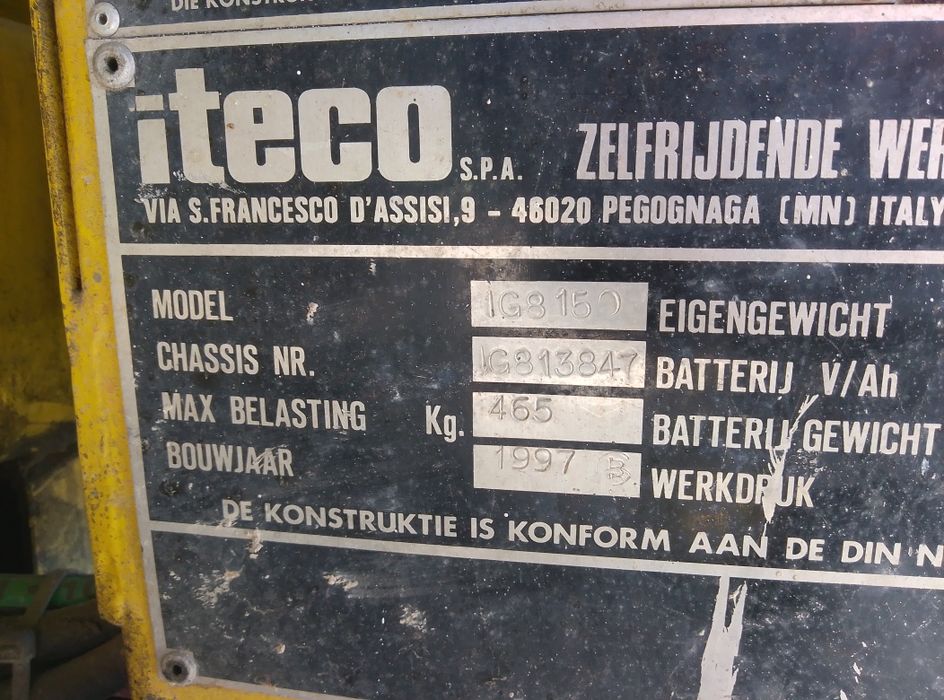 Podnośnik nożycowy koszowy IG8150