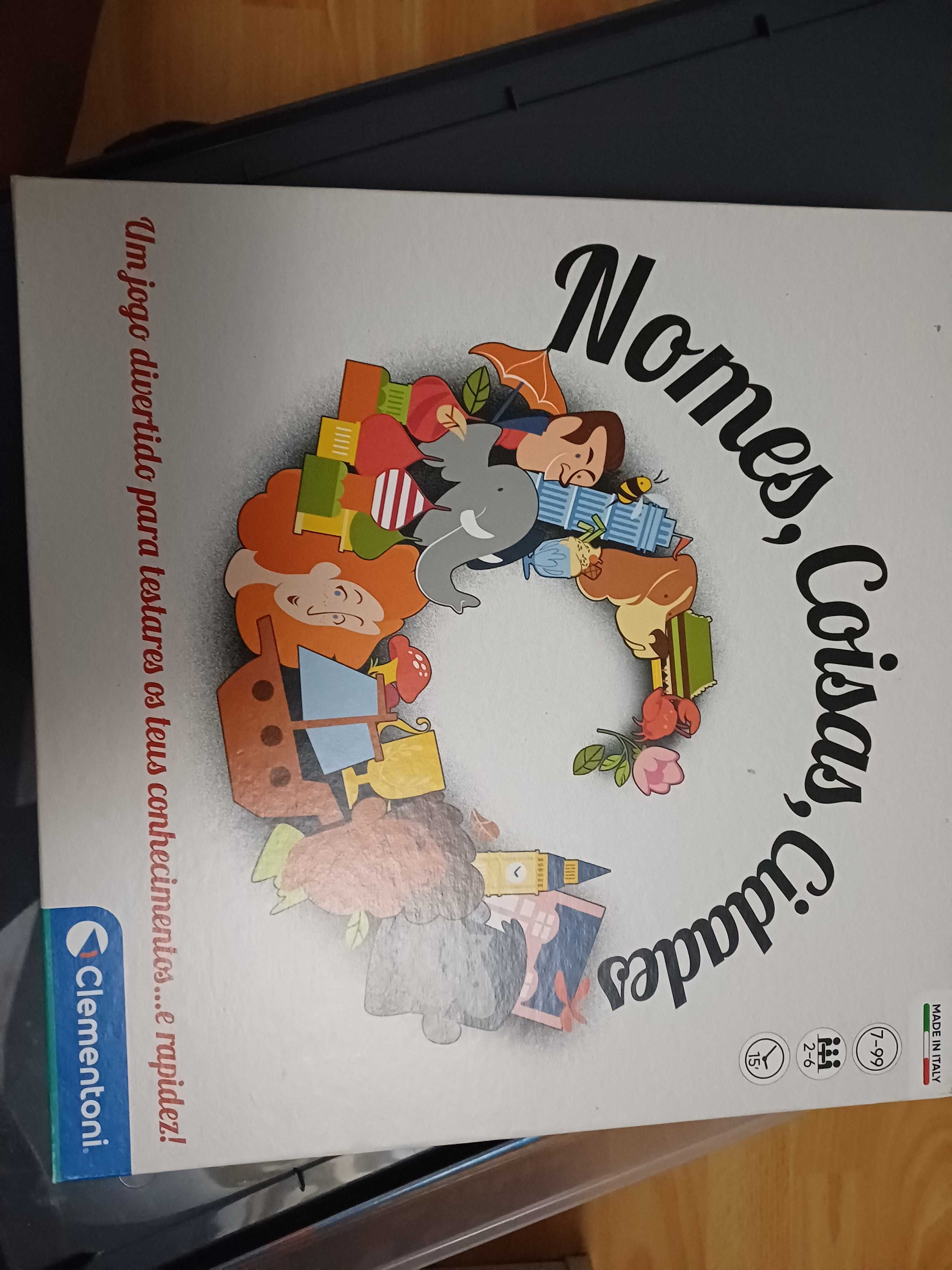 Jogo Nomes, Coisas e Cidades