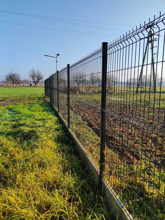 Ogrodzenie panelowe ø 4,0mm, H-123 cm + podmurówka 25cm