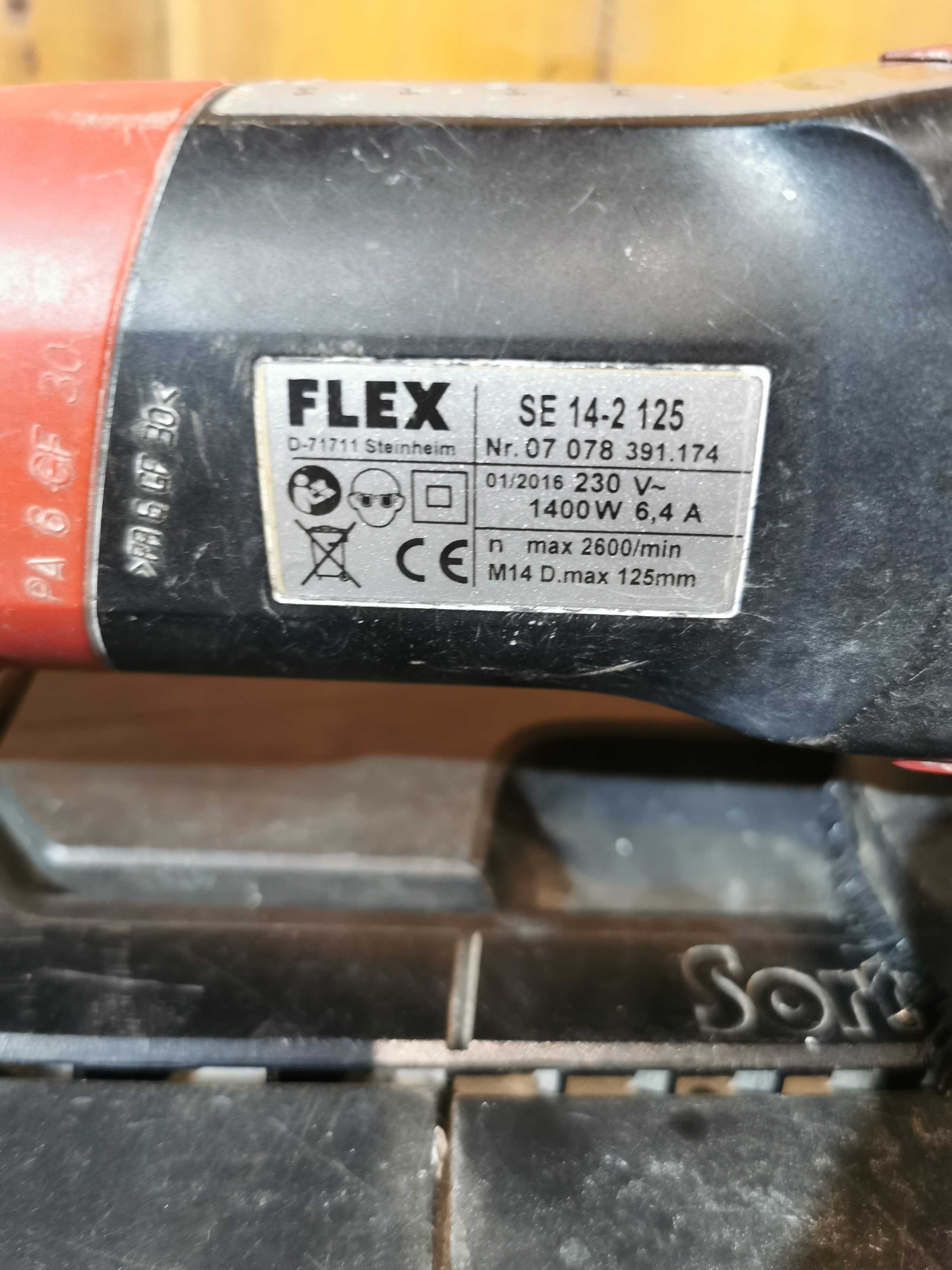 Szlifierko polerka Flex SUPRAFLEX SE 14-2 125 używana