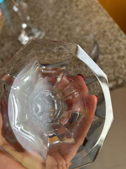 Castiçais em cristal Atlantis