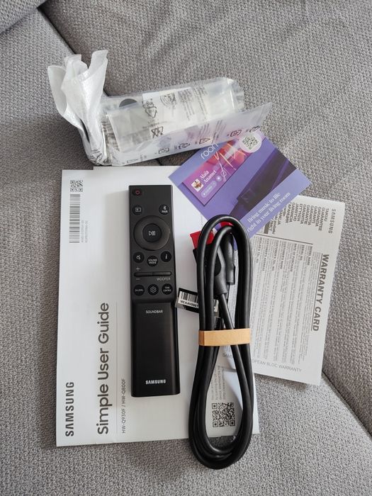 Soundbar Samsung HW Q800F jak nowy, gwarancja