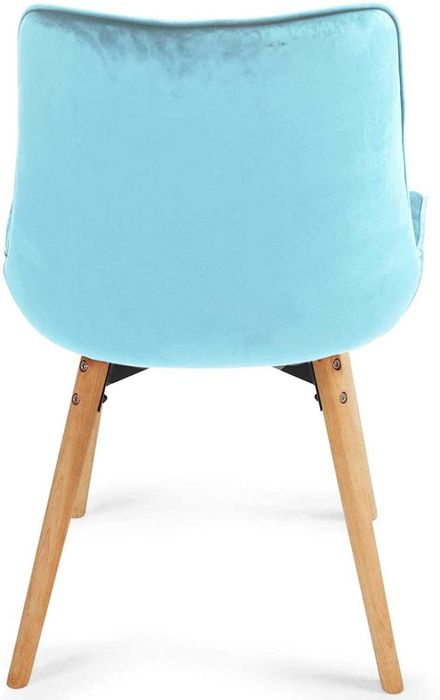 Nowe krzesło / fotel /stołek /taboret z oparciem /2szt/ aksamit !K366!