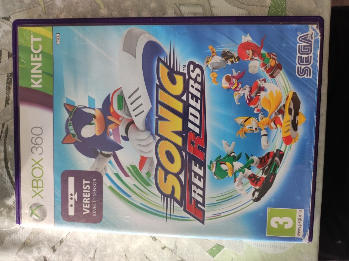 Gry x box Sonic i Kinectimals