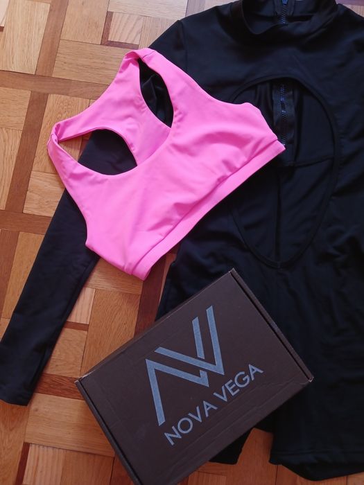 Фітнес комбінезон плюс топ від українського бренду NOVA VEGA