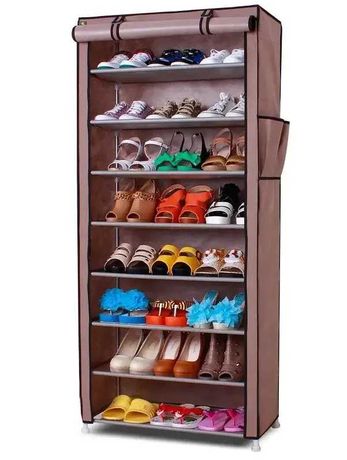Тканевый органайзер шкаф для хранения обуви Shoe Cabinet 160х60х30 см