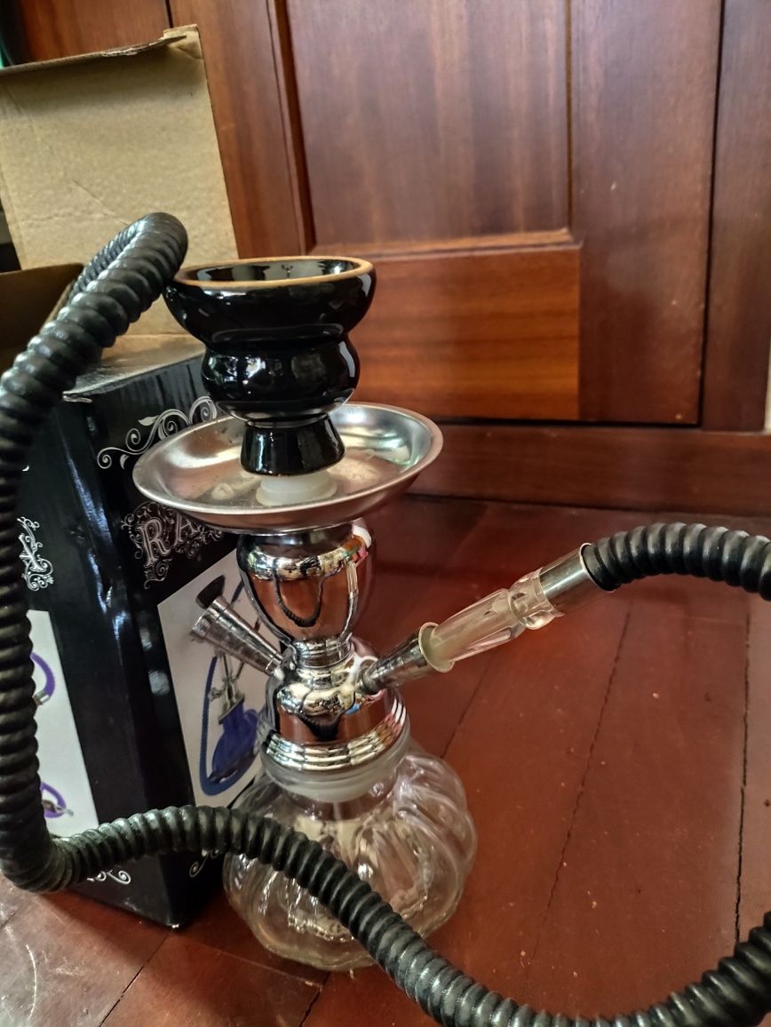 Cachimba / Narguilé pequena – Nunca usada – Montagem fácil