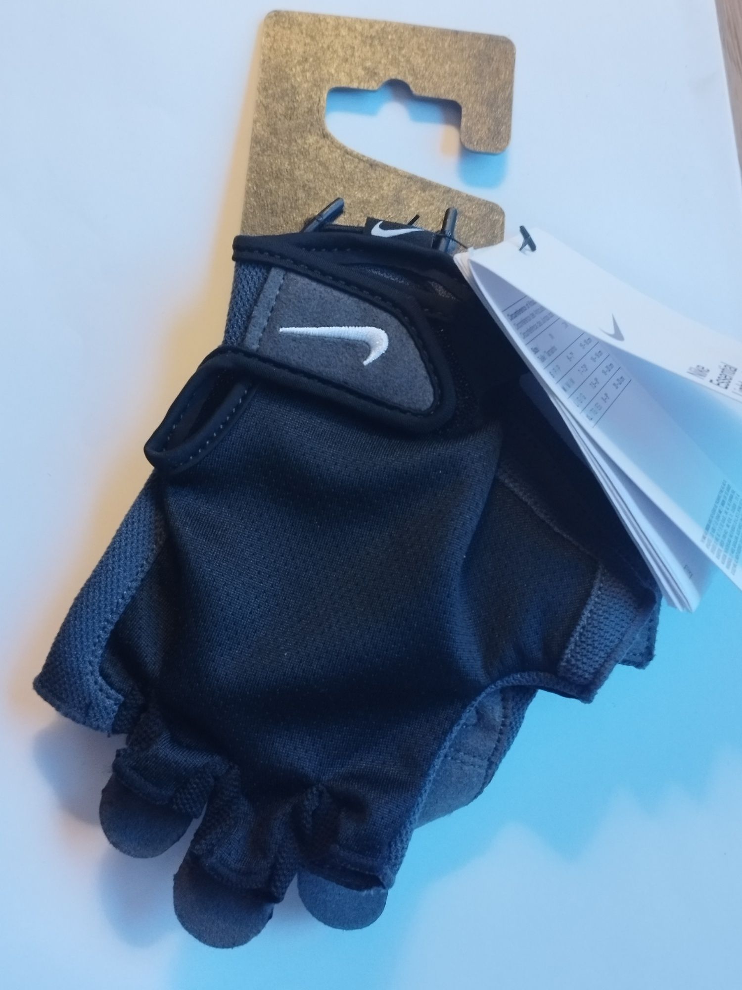 Rękawiczki treningowe męskie Nike Essential black M