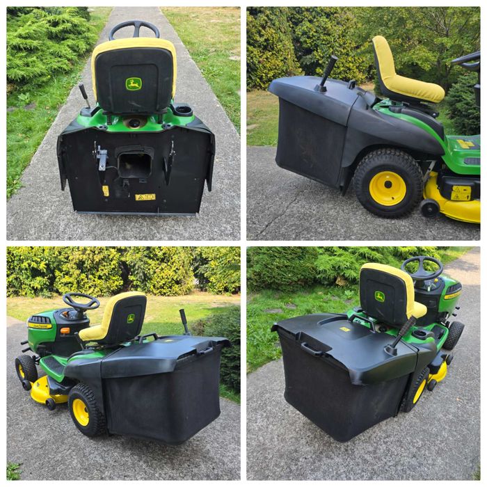 Traktorek kosiarka John Deere X155R 18KM v-ka B&S pompa SUPER STAN