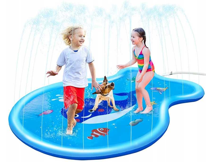 OKAZJA Basen ZRASZAJĄCY Ogrodowy XXL Mata Wodna Dla Dzieci WYSYŁKA 24H