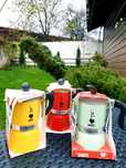 Гейзери ( кавоварки) Bialetti на 1 порцію і на 3.