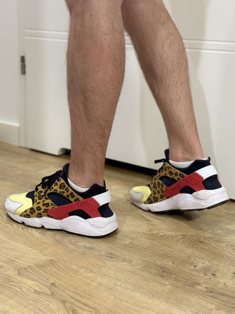 Nike Air Huarache “SNKRS Day” Leopard Print – rozmiar 44 - super stan