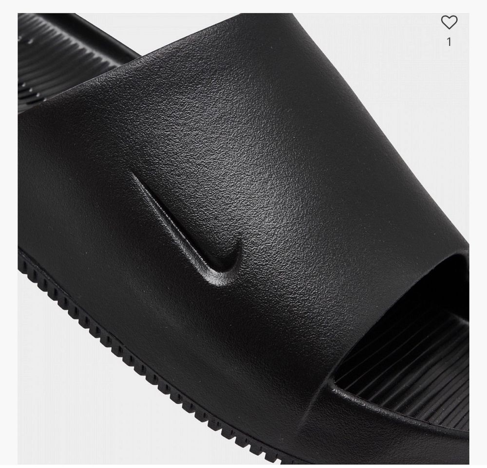 Тапочки Nike Clam Slide чорні