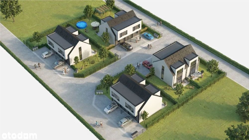 Nowe domy 80m2 w zabudowie bliźniaczej na Zatorzu i na Rypińskiej