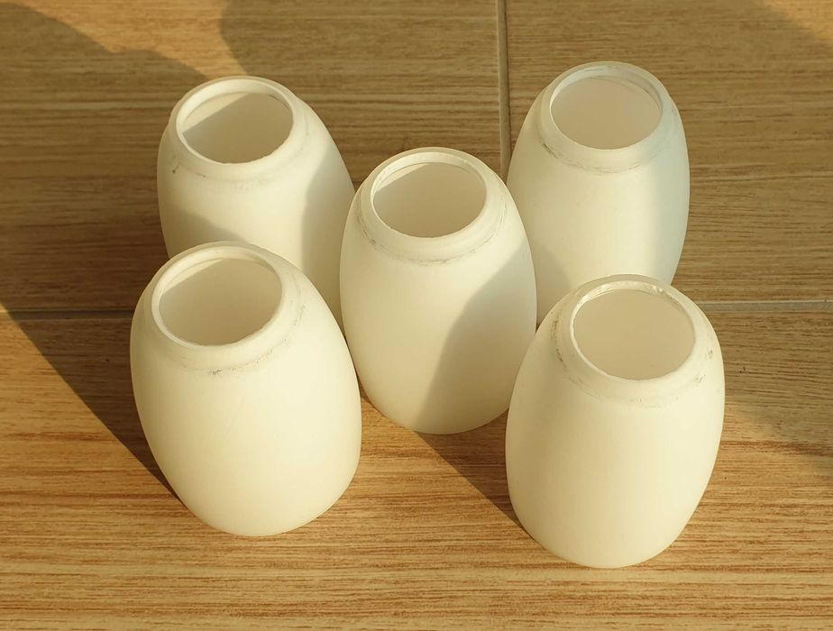 Klosze białe 5 szt E14