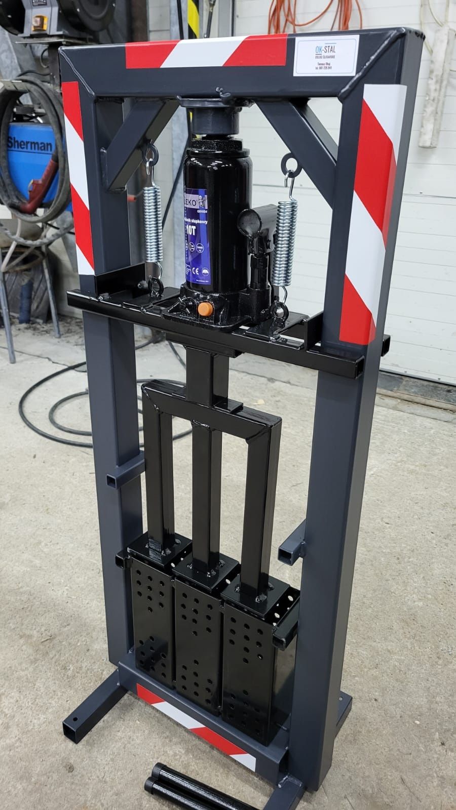 Brykieciarka 10t hydrauliczna ręczna