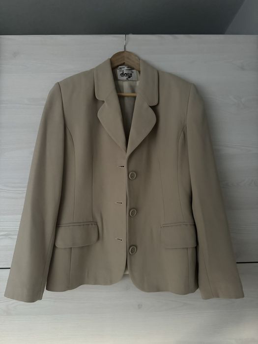 Damska marynarka elegancka klasyczna guziki vintage retro