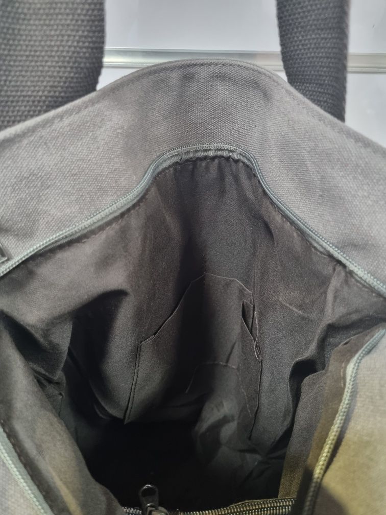Szara torebka damska shopper