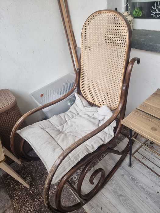 Fotel bujany do renowacji